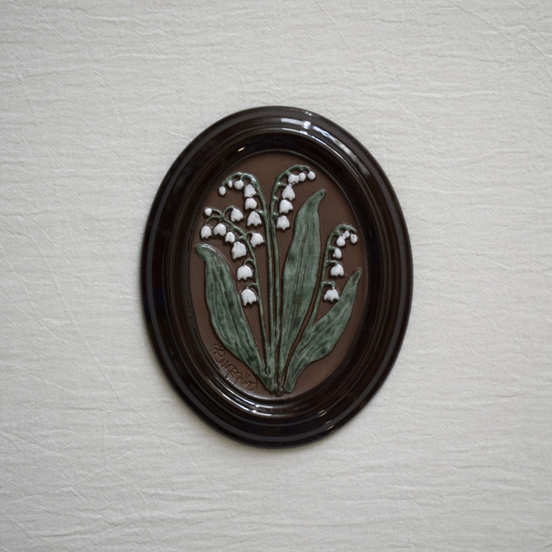 スズランの陶板・鈴蘭の日 / GABRIEL・ガブリエル | florantik