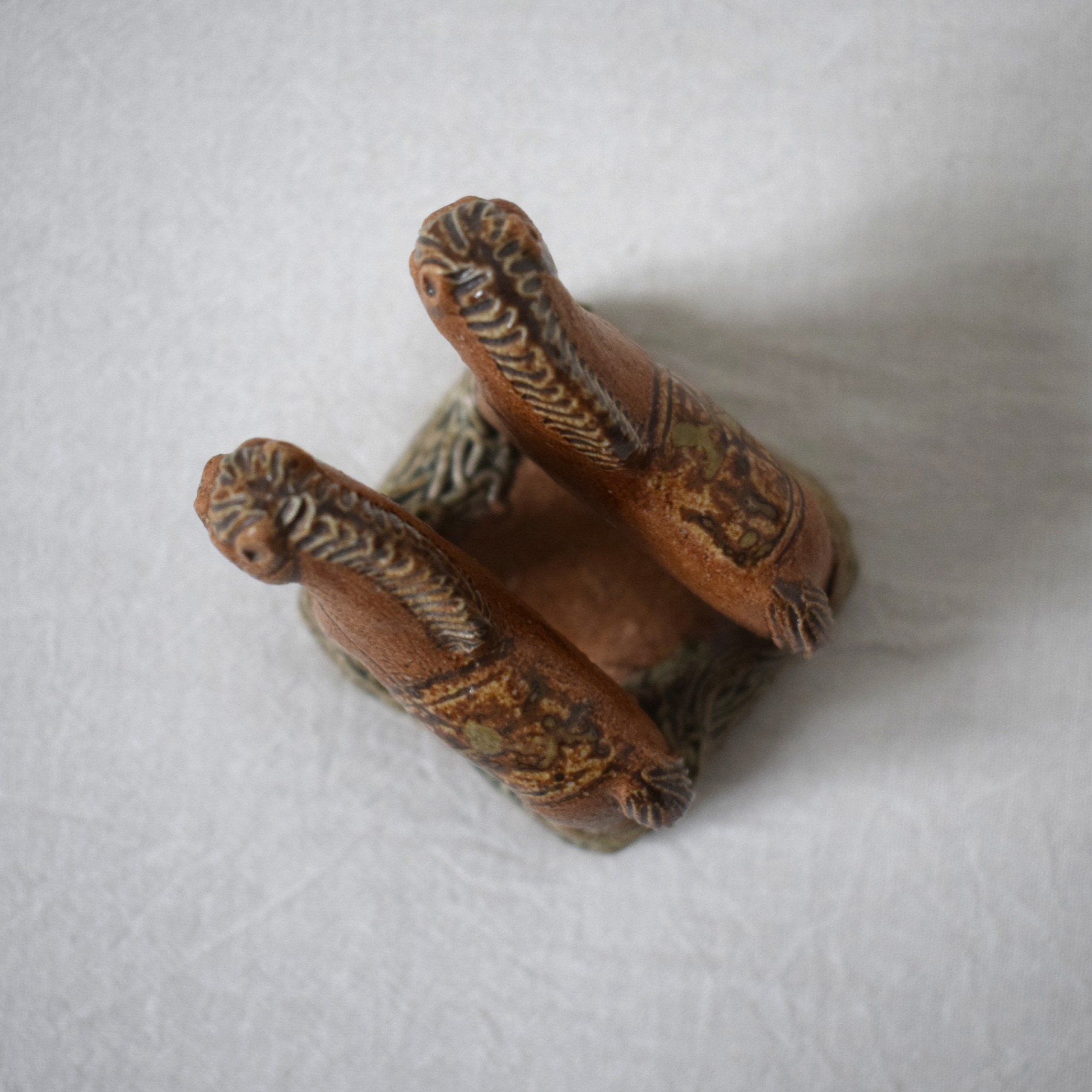 二頭の馬・鞍あり / Rutebo・ルーテボ | florantik