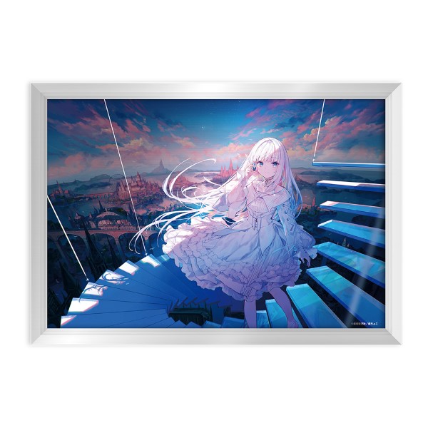 メタルアートプレート 藤ちょこ「この広い世界で私だけの輝きを