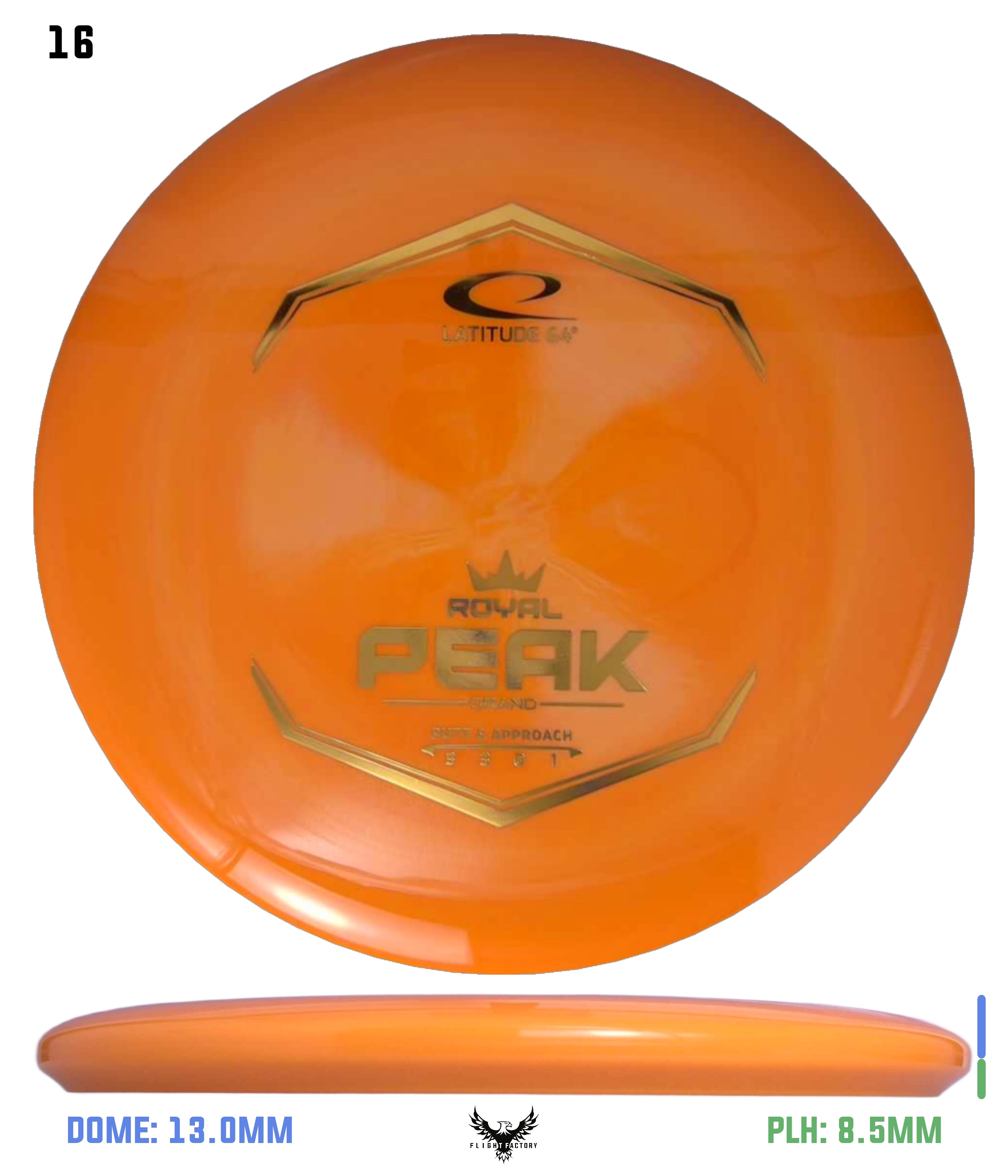 Latitude 64 Royal Grand Peak - Flight Factory Discs