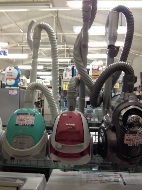 家電買取 紙パック式掃除機 ナショナル 2004年製 MC-K5VM 古賀店