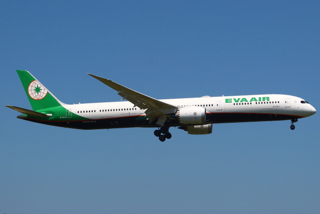 エバー航空 787-10 羽田線へ初投入！8〜9月限定、台北・松山便