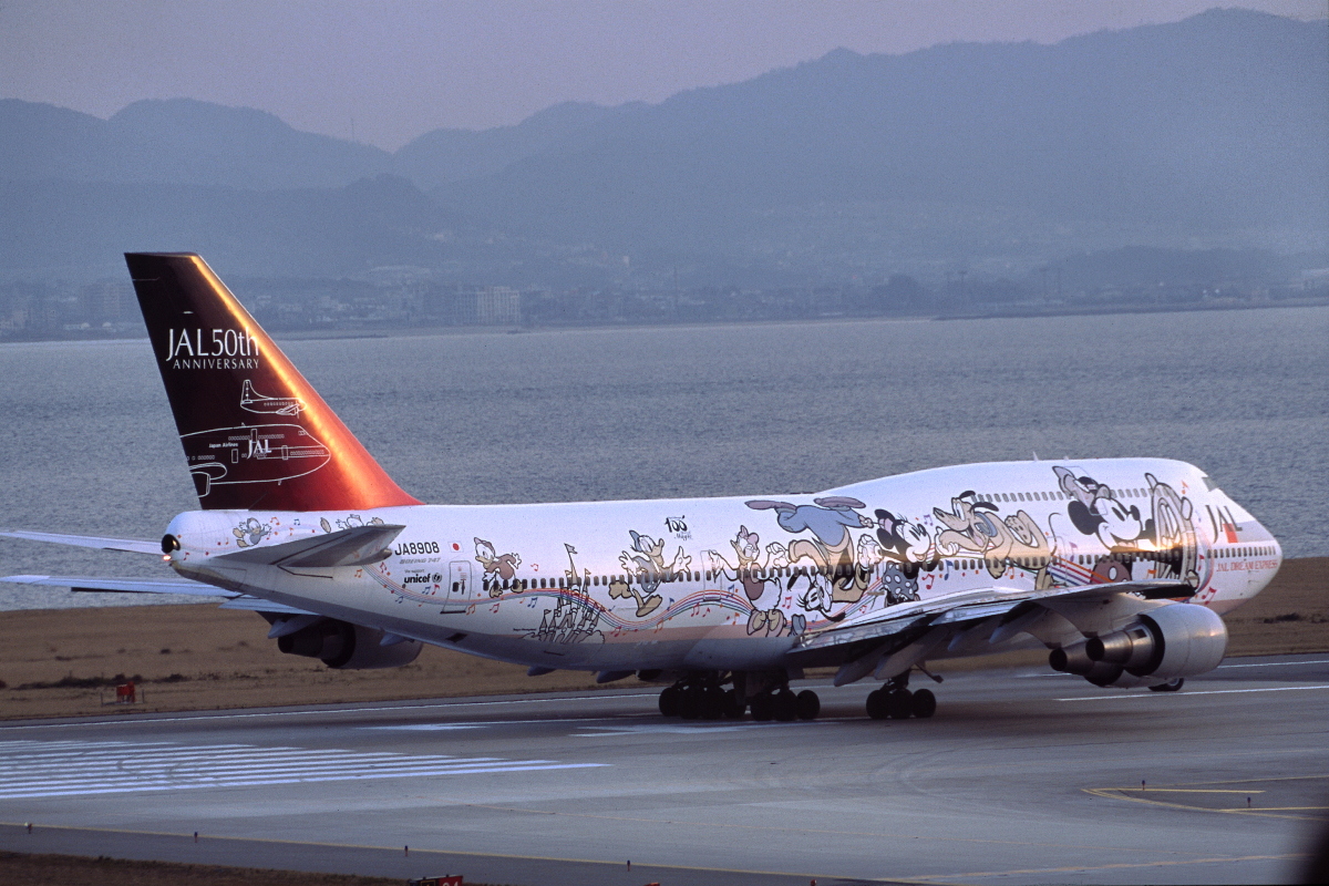 ディズニーキタ！特別塗装機 「JAL Colorful Dreams Express」6月9日