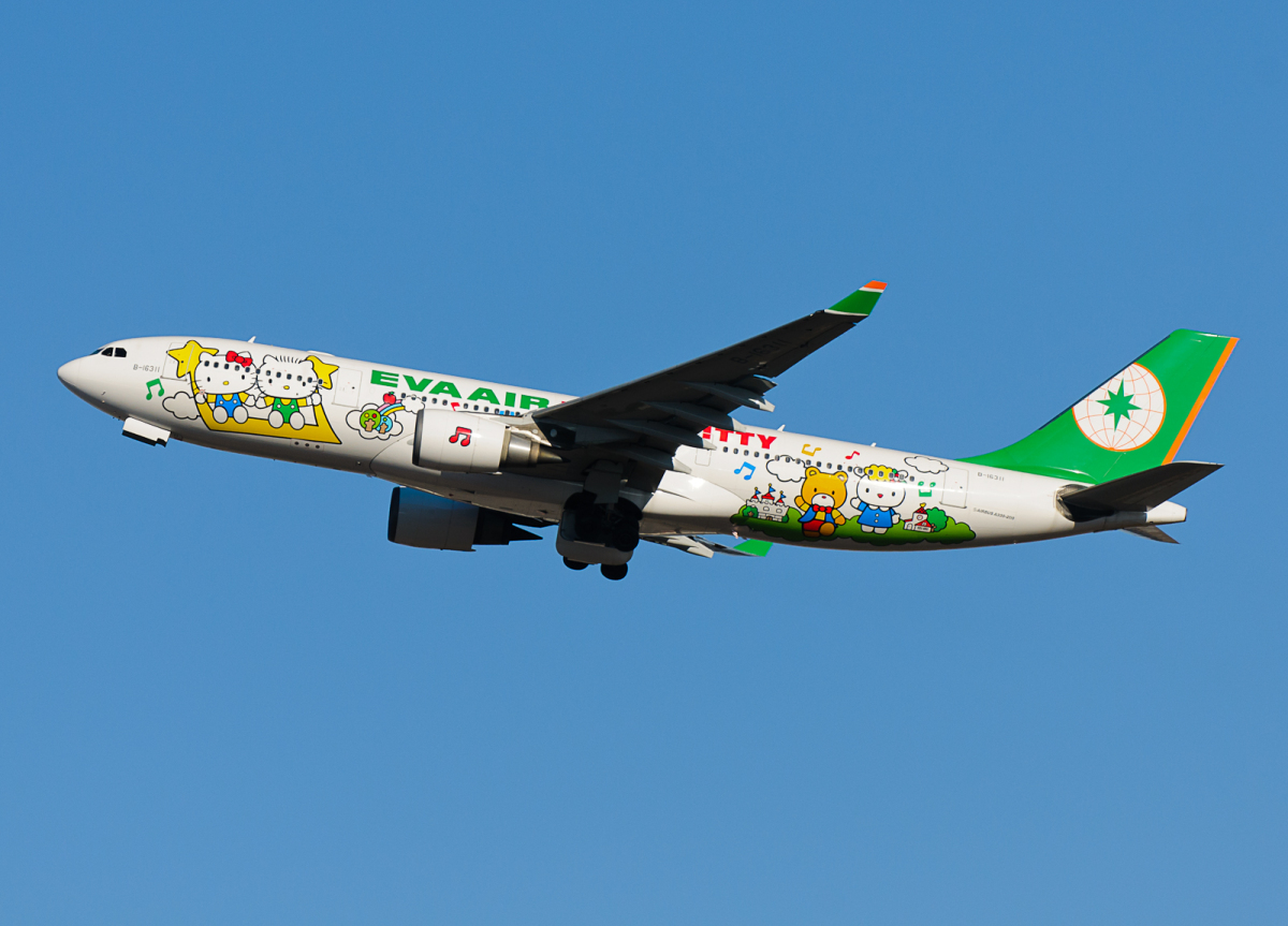 エバー航空 ハローキティジェット デザインカタログ | FlyTeam ニュース