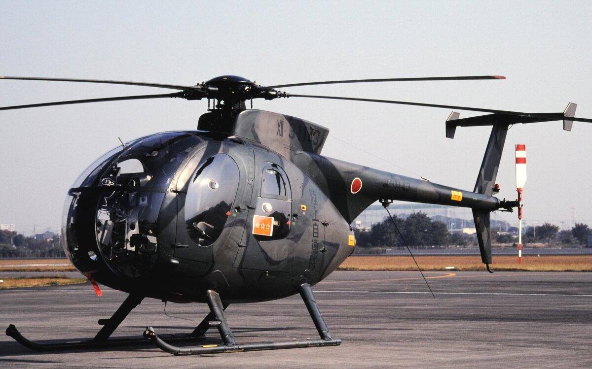 マグロならぬOH-6ヘリの“解体ショー”！？イオンモール日の出で10月12日