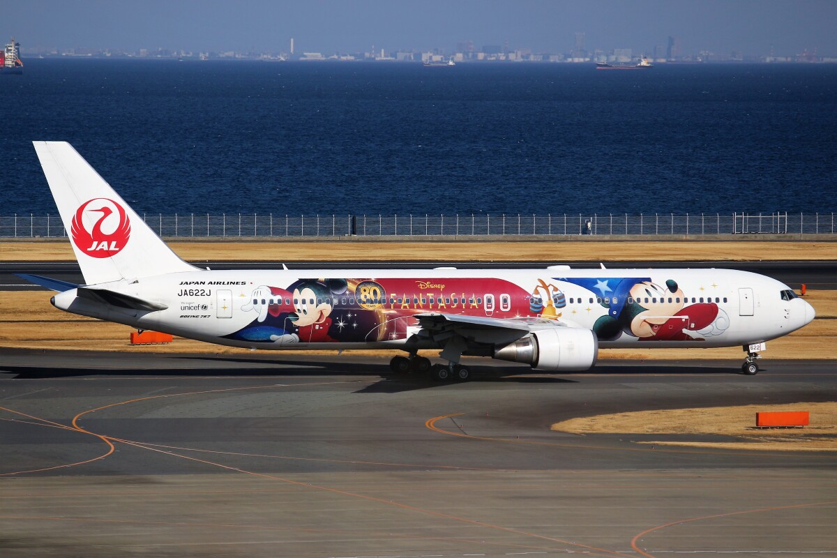 JAL×ディズニー「Fantastic Journey Express」運航終了… B767「JA622J