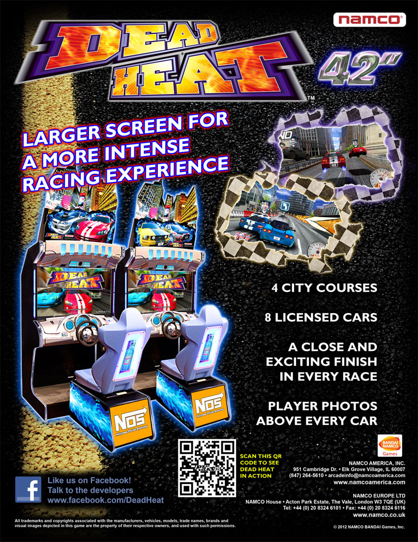 Dead Heat - Videogame by Namco / Bandai Games | Museum of the Game
