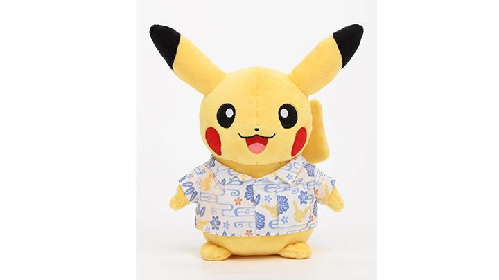 ぬいぐるみ かりゆしウェア ピカチュウ｜そらとぶピカチュウプロジェクト