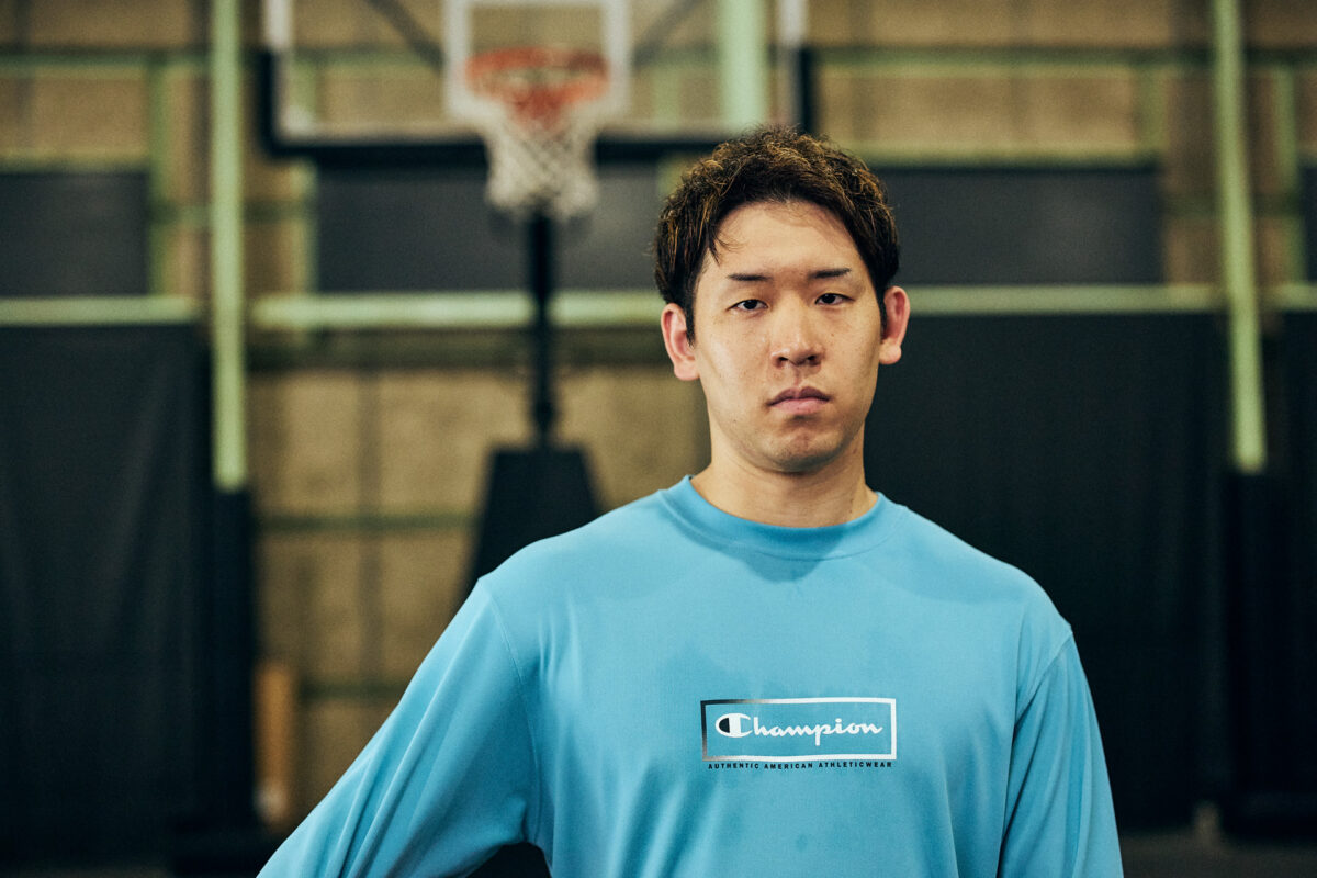 広島ドラゴンフライズのPG上澤俊喜が語る、チャンピオン 新作