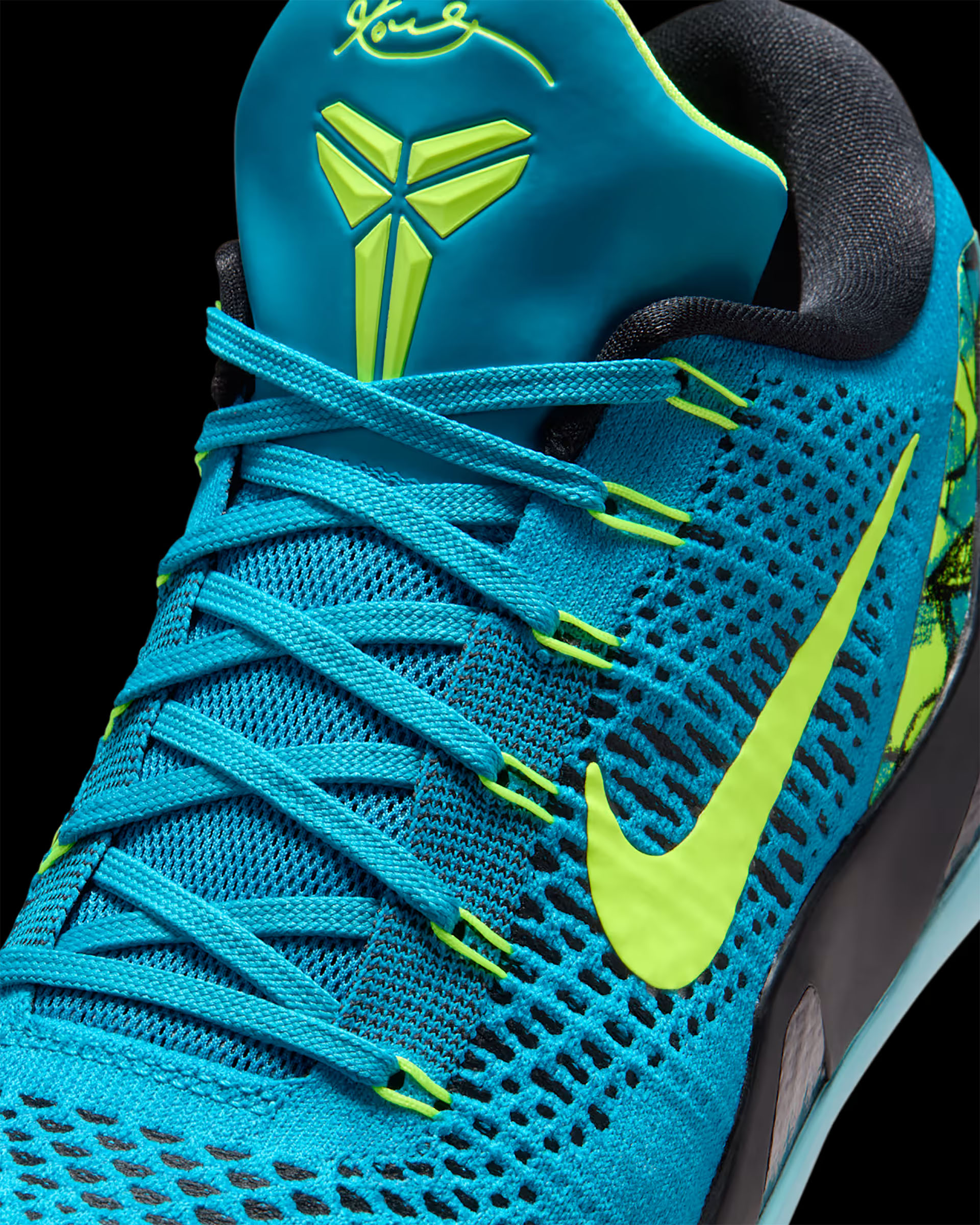 KOBE IX ELITE LOW PROTRO 'Neo Turquoise & Volt' ｜ FLY BASKETBALL