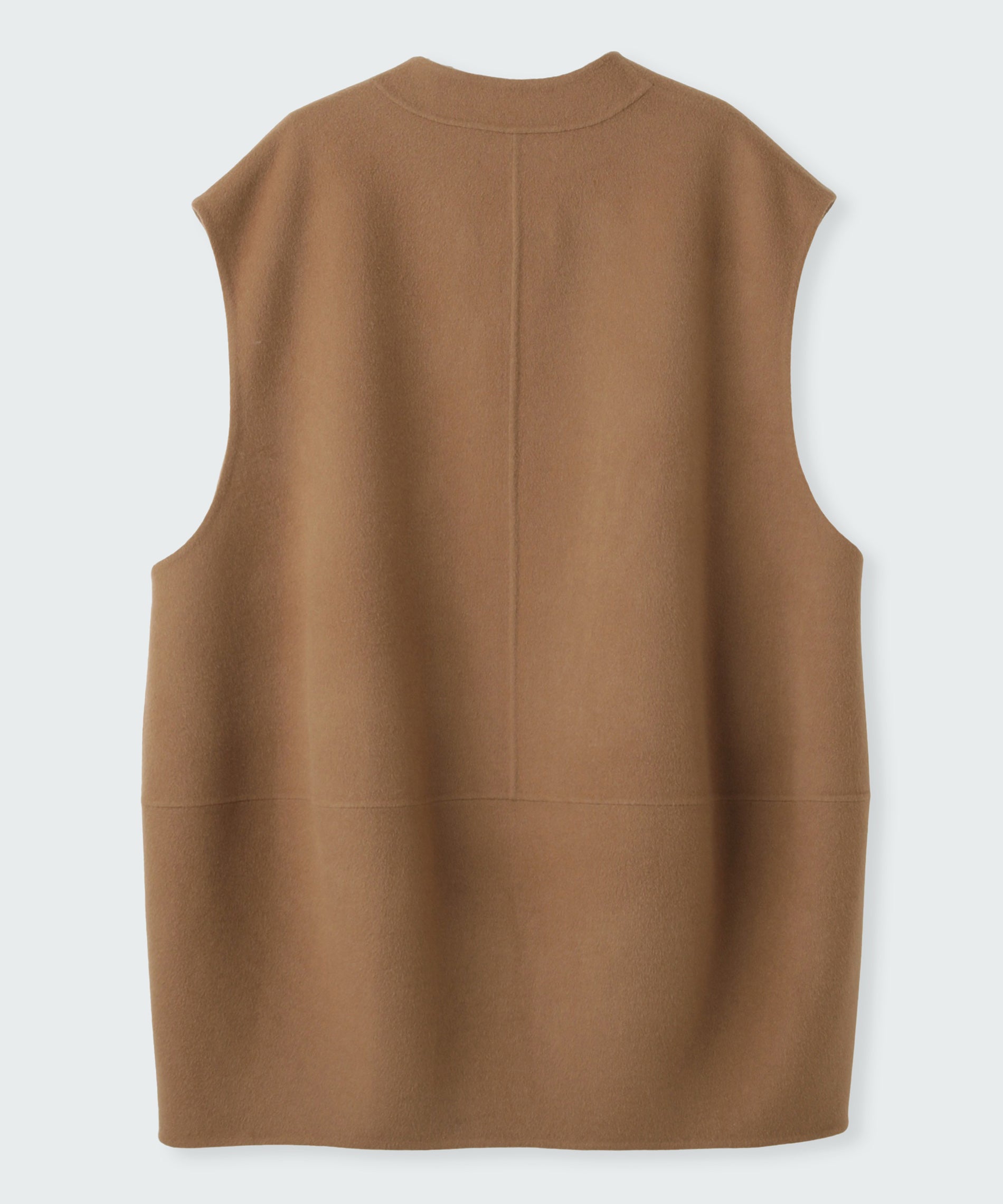 ダブルフェイスビーバーポケットベスト – FACE SANS FARD