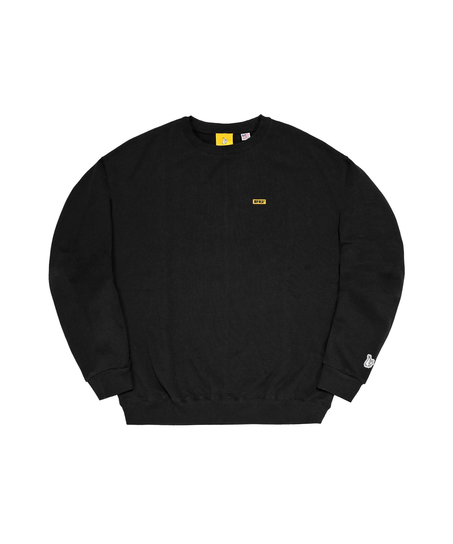 USA Cotton Small Box Logo Embroidery Sweatshirt – #FR2