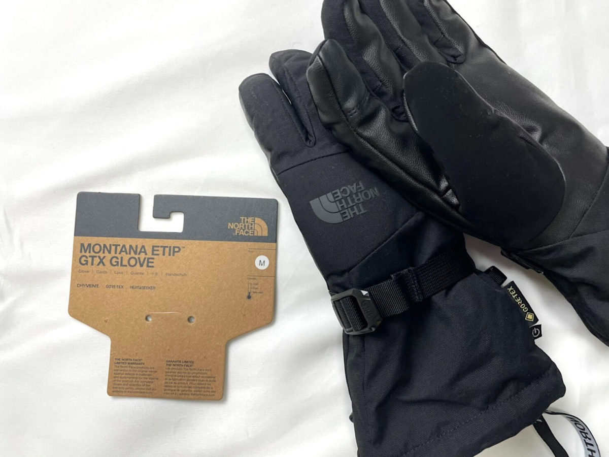ノースフェイス】ゴアテックス素材の手袋『モンタナイーチップGTX』を