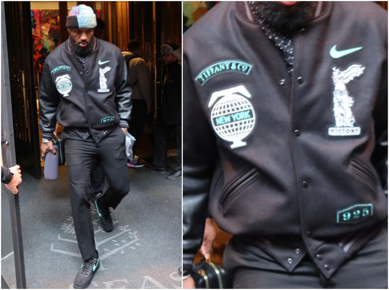 ナイキとティファニーのコラボにジャケット？あのスーパーセレブが着