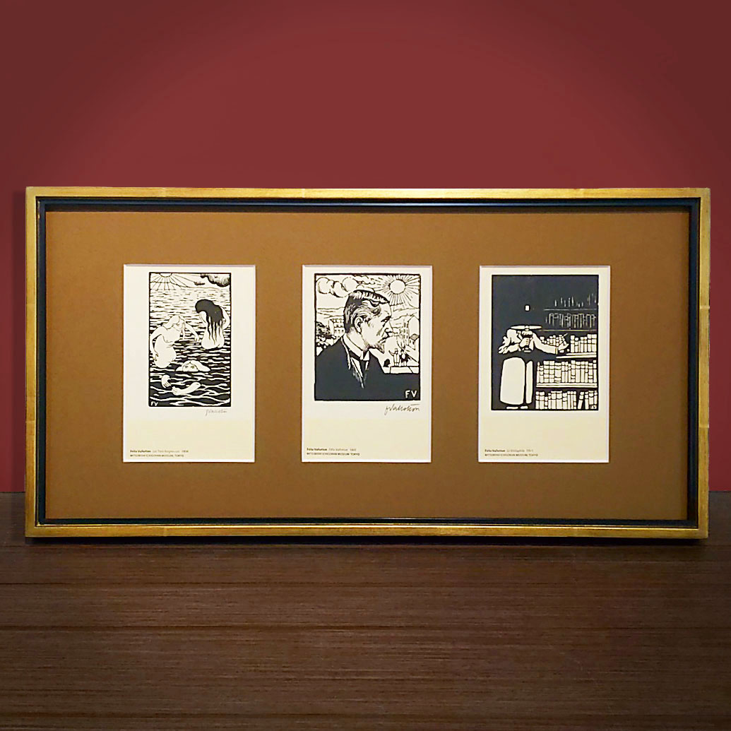 多穴マット加工の額装 | 額縁・ギャラリー37°