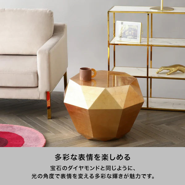 ダイヤモンド テーブル ゴールド（W520） | Francfranc（フランフラン