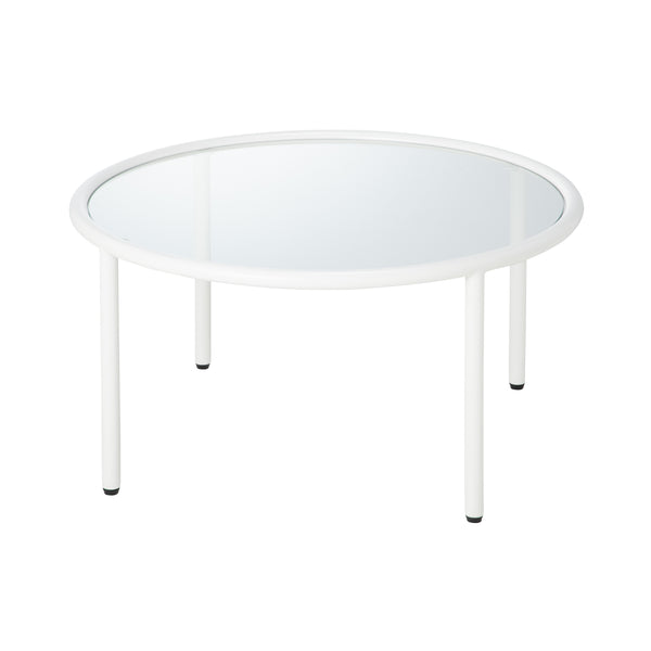 セボ コーヒーテーブル ラウンド ホワイト（W700） | Francfranc