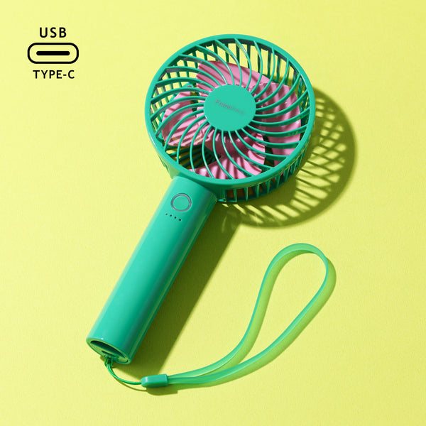 2025年モデル】フレ ハンディファン バイカラー グリーン | Francfranc