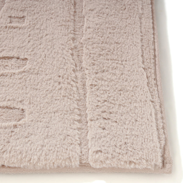 アレーナ ホットカーペットラグ M 1900×1400 ライトブラウン