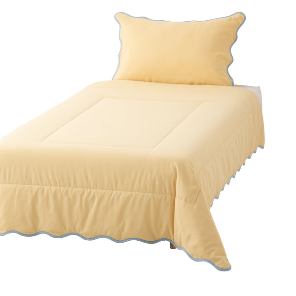 Francfranc ふわろ 夏用掛け布団 シングル 枕カバー レモン セット