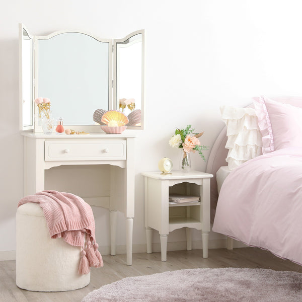 ミーオ ドレッサー ホワイト（W600～920×H1350） | Francfranc（フラン