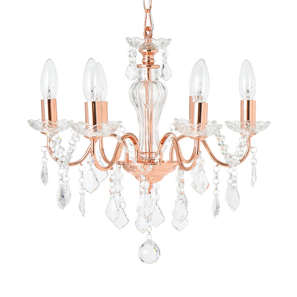 アントイン シャンデリア 6灯 コッパー | Francfranc（フランフラン