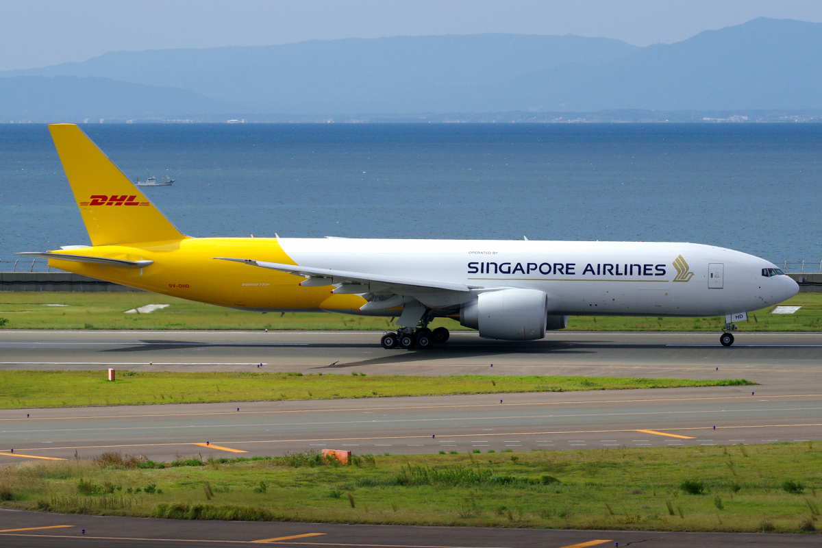 DHL＆シンガポール航空、セントレア発着北米線 貨物専用機の運航開始