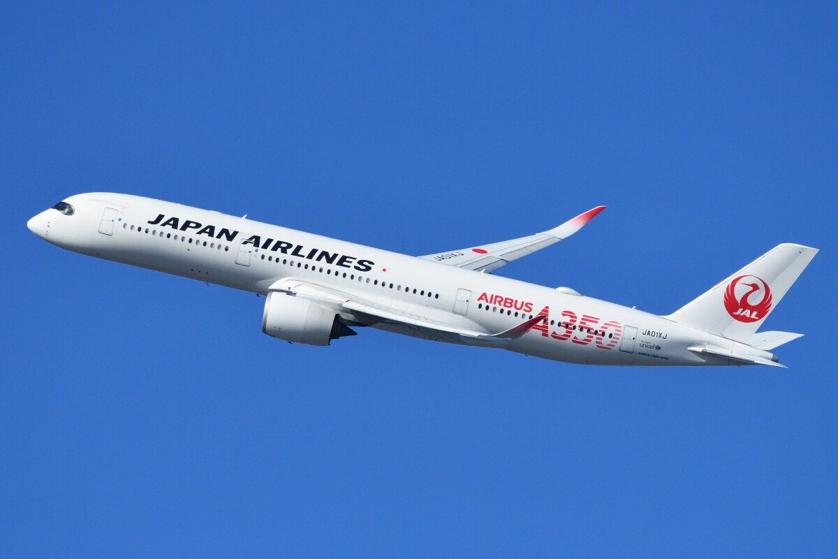 1000機限定モデル】日本航空 JAL AIRBUS A350-900 2号機 JALUX