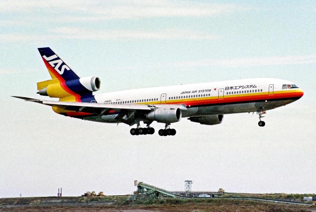 日本アジア航空 1/200 DC-10-30 日本航空 JAL DC-10 1:200 JA8548 Inflight