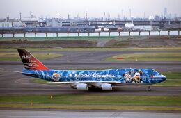 JALドリームエクスプレス21 Tokyo DisneySEA号 (国内線)」特別塗装機