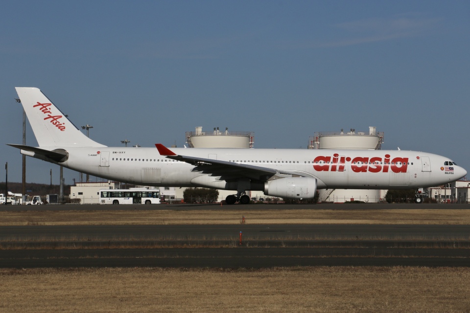 エアアジア・エックス Airbus A330-300 9M-XXY 新千歳空港 航空フォト
