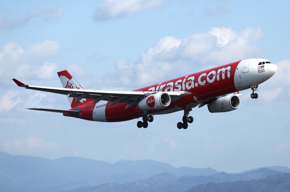 エアアジア・エックス Airbus A330-300 9M-XXK 関西国際空港 航空