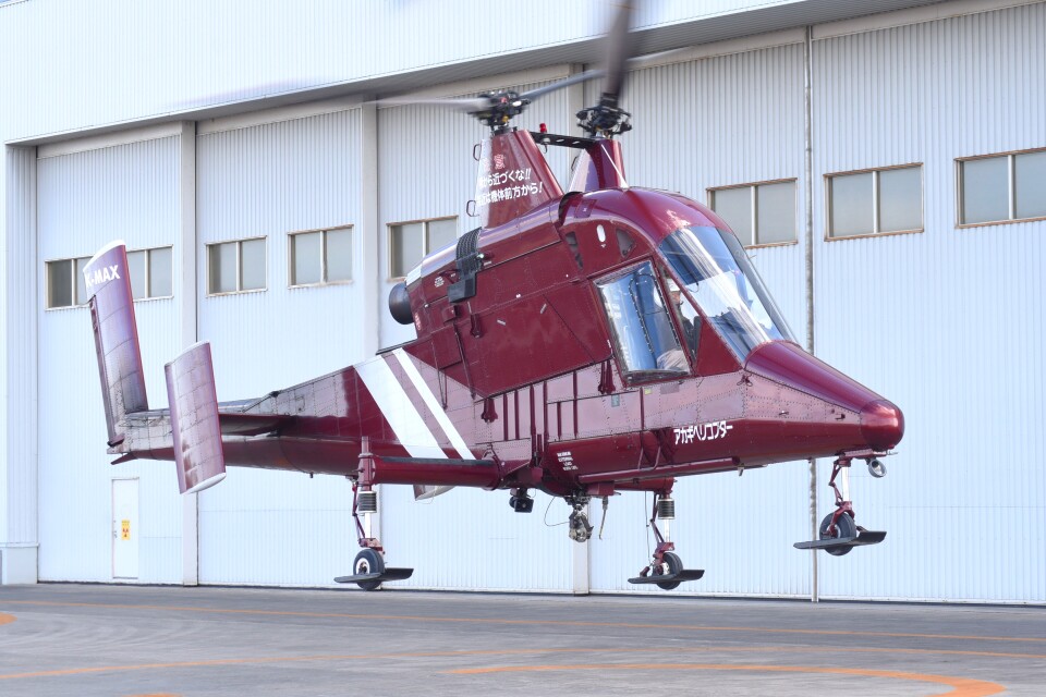 アカギヘリコプター Kaman K-1200 JA6236 仙台空港 航空フォト | by