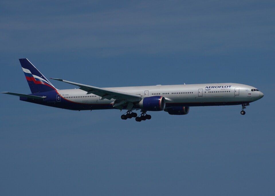 アエロフロート・ロシア航空 Boeing 777-300 RA-73150 プーケット国際