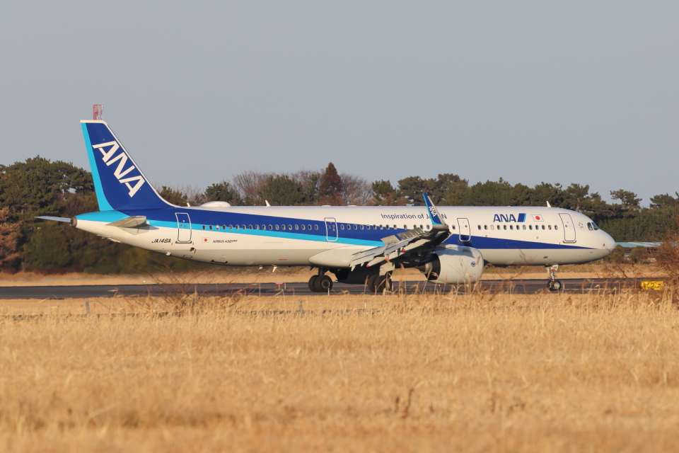全日空 Airbus A321neo JA146A 仙台空港 航空フォト | by prius737さん