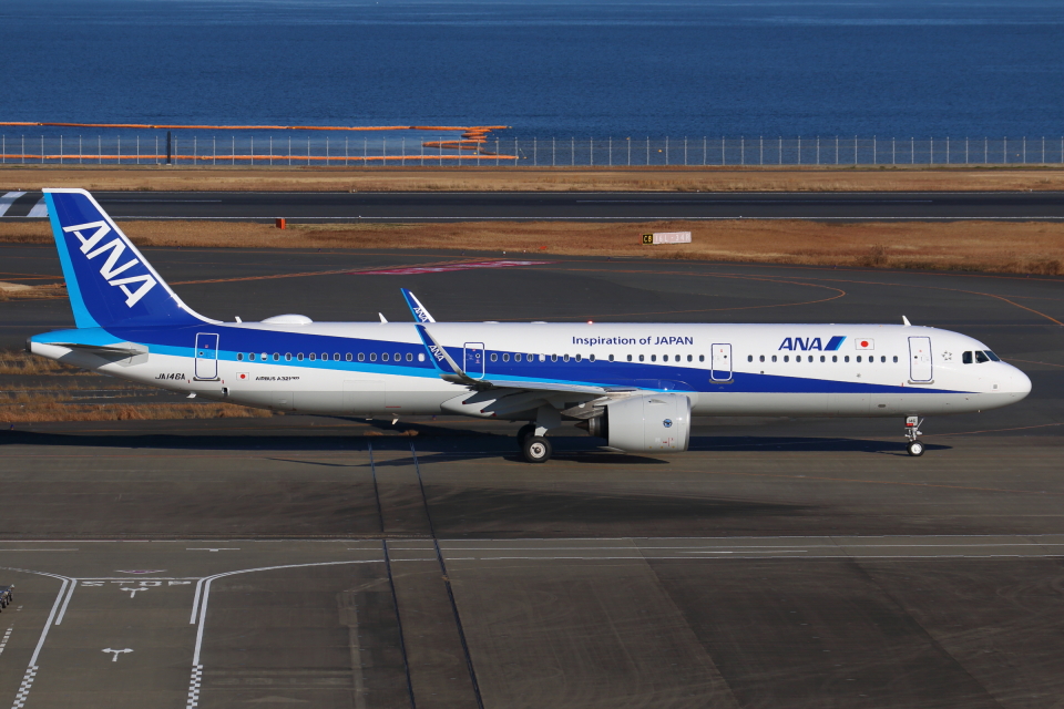 全日空 Airbus A321neo JA146A 羽田空港 航空フォト | by やつはしさん