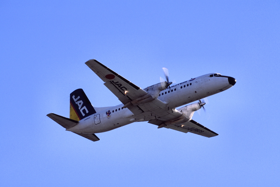 日本エアコミューター NAMC YS-11 JA8809 伊丹空港 航空フォト | by