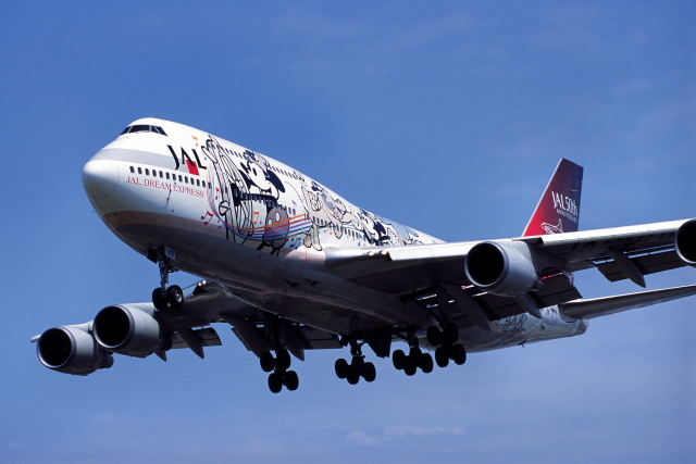 JALドリームエクスプレス21 Tokyo DisneySEA号特別塗装機 2機 JAL