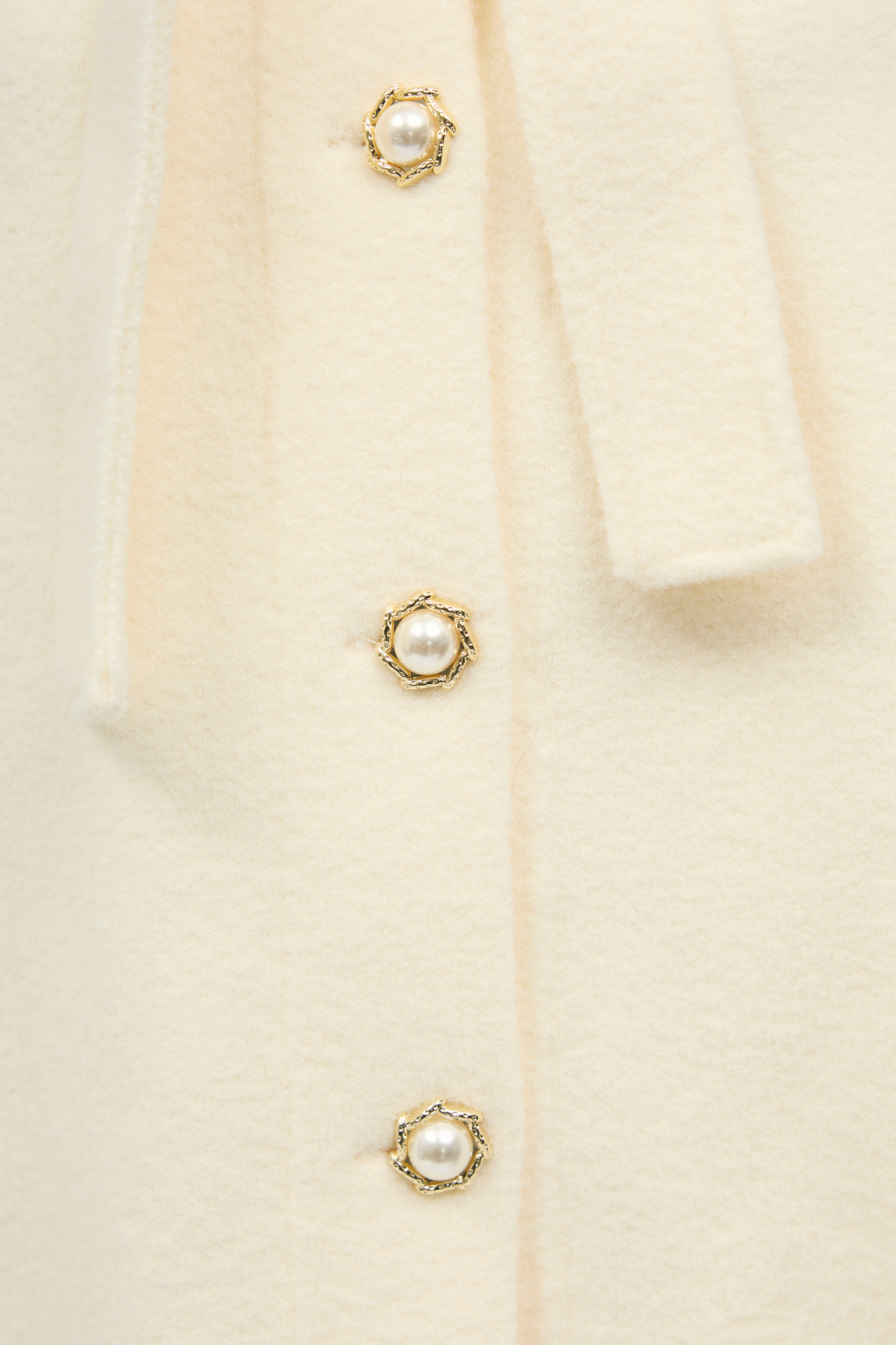 予約]ファーカフスリボンポンチョコート – Frene