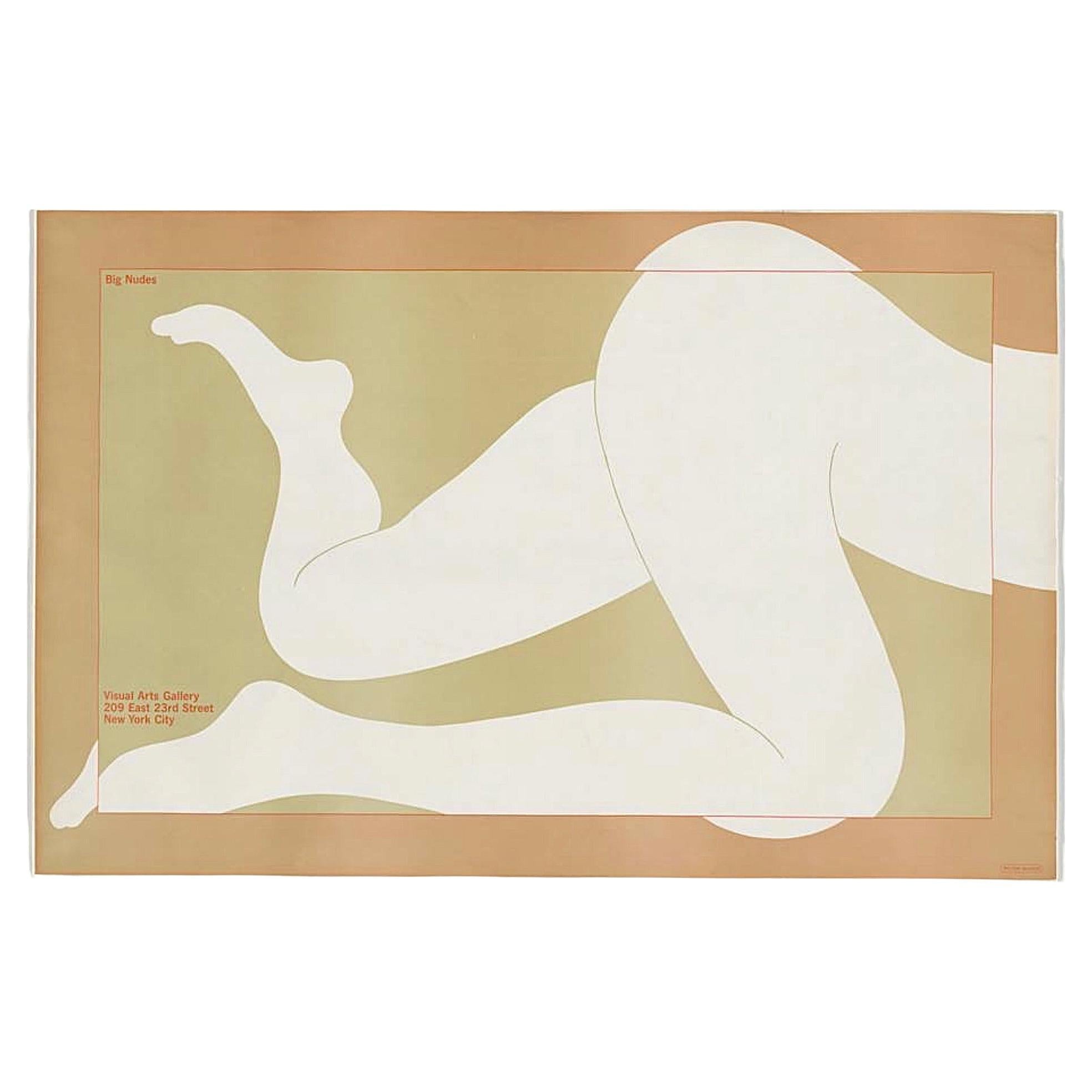 Frisman Vintage: Vintage Milton Glaser Iconic Big Nudes Exhibition