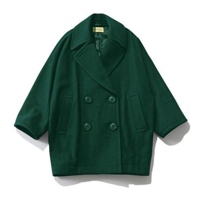 Curensology(カレンソロジー)のメルトンコクーンピーコート通販