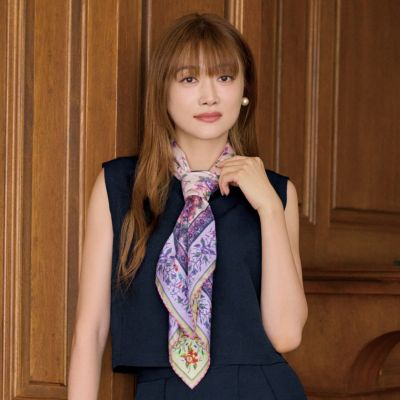 M7days(エムセブンデイズ)のツイード風ノースリーブトップス通販