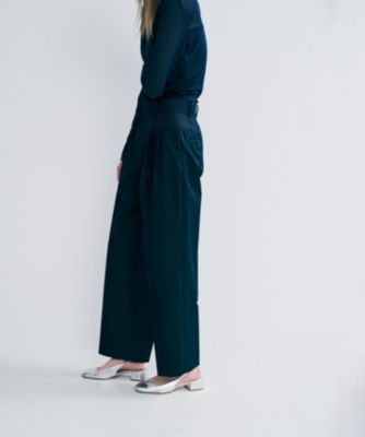 uncrave(アンクレイヴ)のチノギャバジン ベーシックトラウザー通販