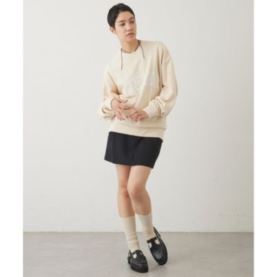 Whim Gazette(ウィム ガゼット)の【THE PAUSE】ロゴスウェットプル