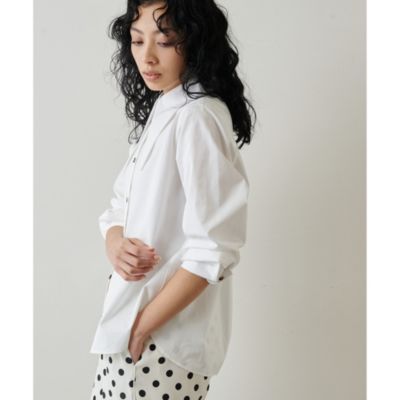 Whim Gazette(ウィム ガゼット)のロングポイントカラーシャツ通販