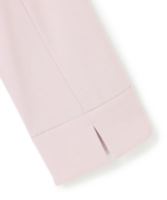 ICB(アイシービー)の【洗える】ウォームサテン クロップドシャツ通販