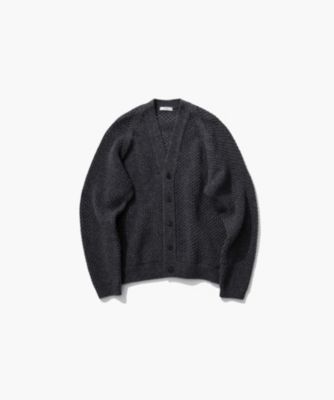 ATON(エイトン)のWOOL CASHMERE ALPACA | メッシュVネック