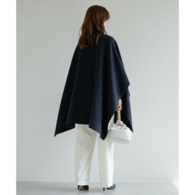 Whim Gazette(ウィム ガゼット)のカシミヤリバーポンチョ通販 | 集英社