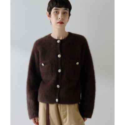 Whim Gazette(ウィム ガゼット)のファーボタンジャケット通販 | 集英社