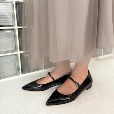 Gianvito Rossi(ジャンヴィト ロッシ)のメリージェーンフラット